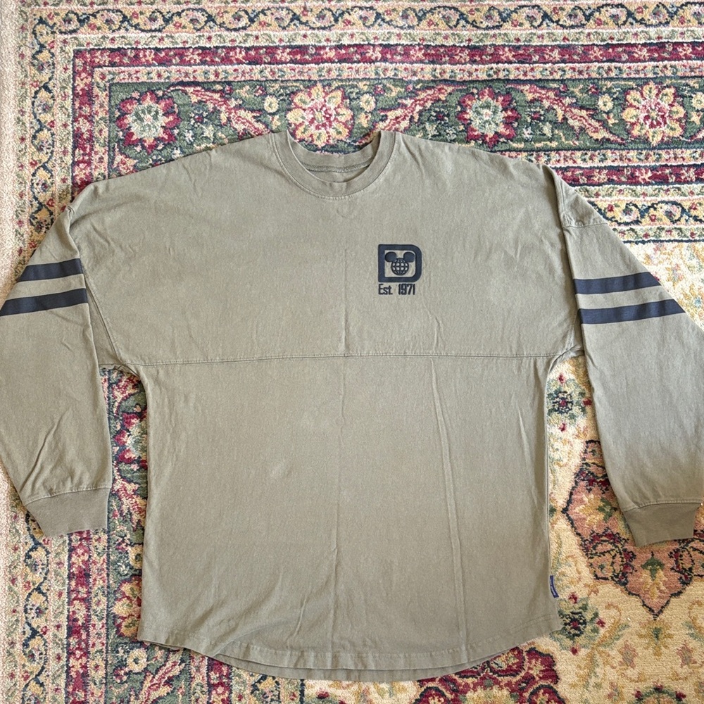 Army Green Large Disney Spirit Jersey